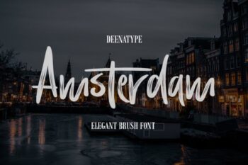 Amsterdam Brush Font Demo