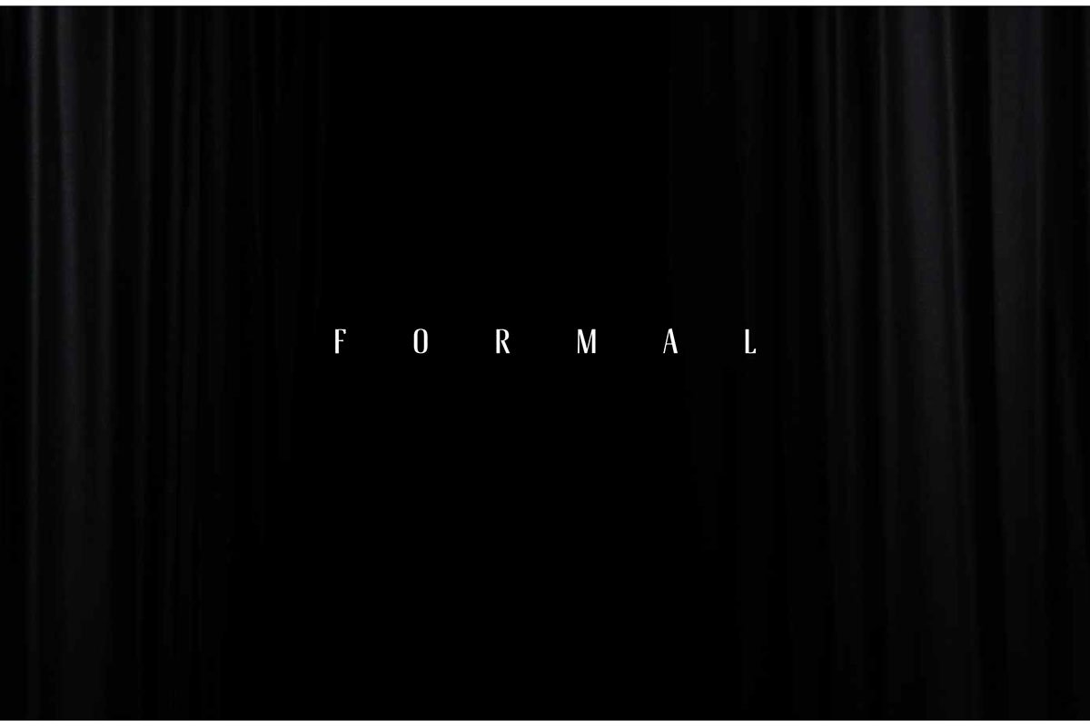 Formal Inline Free Typeface