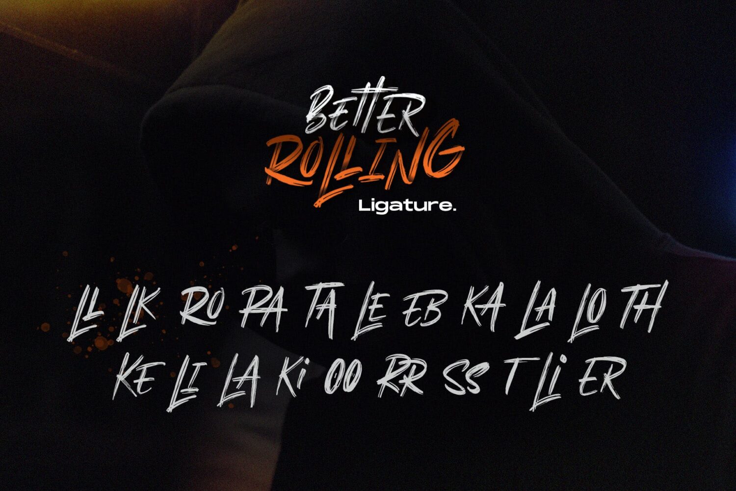 Free Better Rolling Brush Font