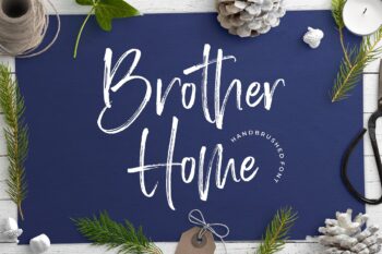 Free Brother Home Font