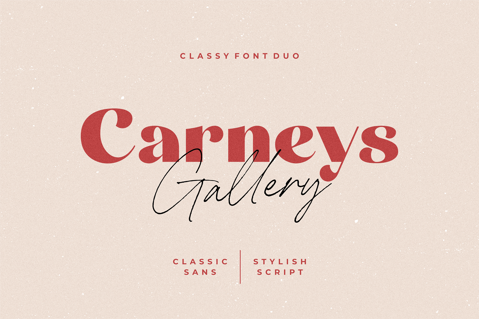 Free Carneys Gallery Font Duo