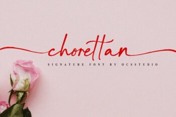 Free Chorettan Script Font