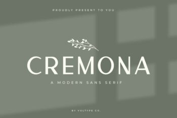 Free Cremona Minimal Sans Serif