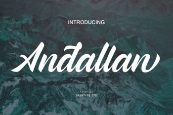 Free Demo Andallan Script Font