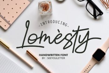 Free Demo Lomesty Script Font