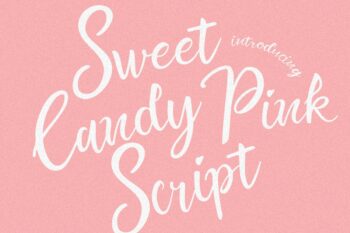 Free Demo Sweet Candy Pink Script Font