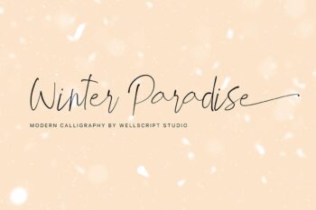 Free Demo Winter Paradise Script Font