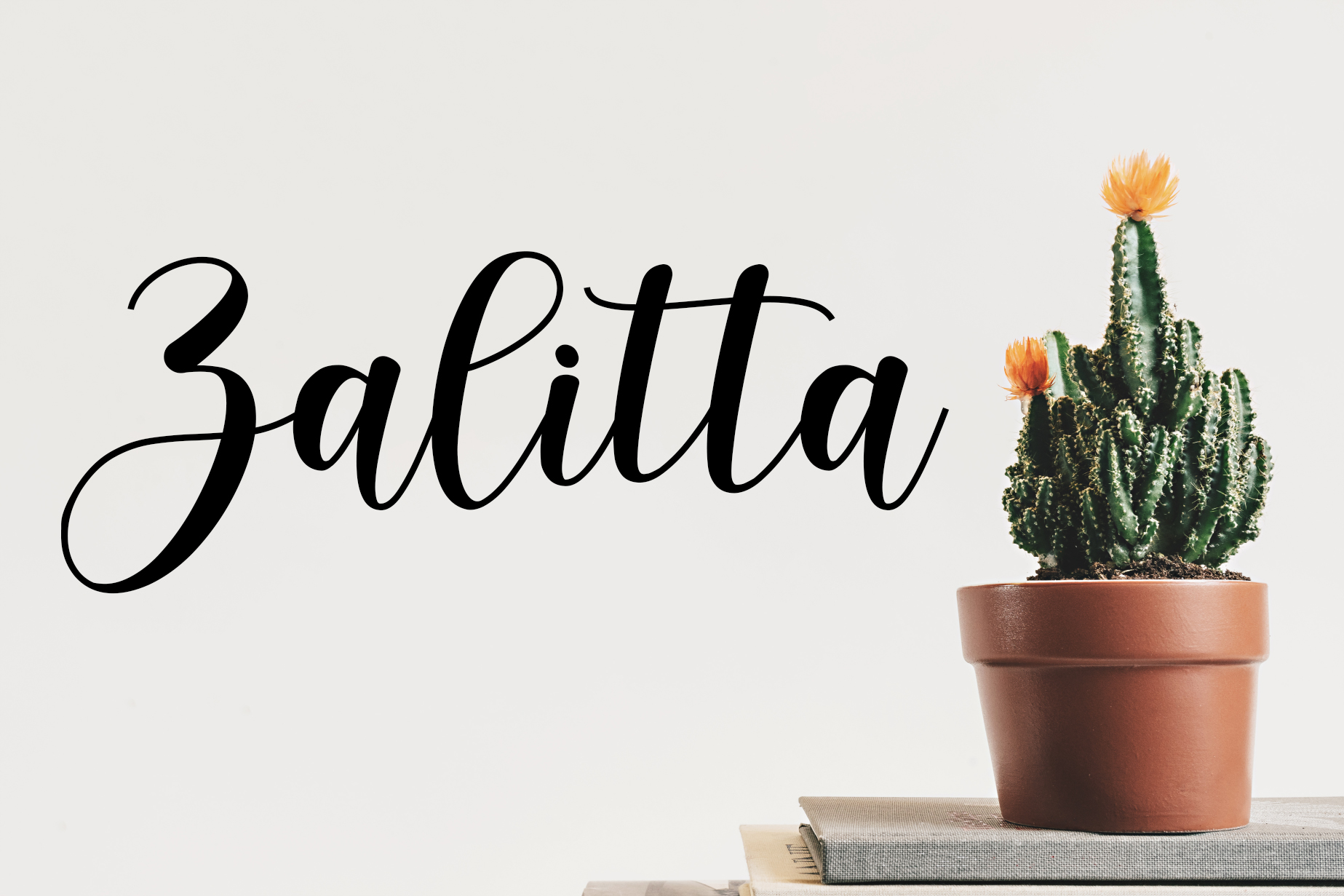 Free Demo Zalitta Script Signature Font