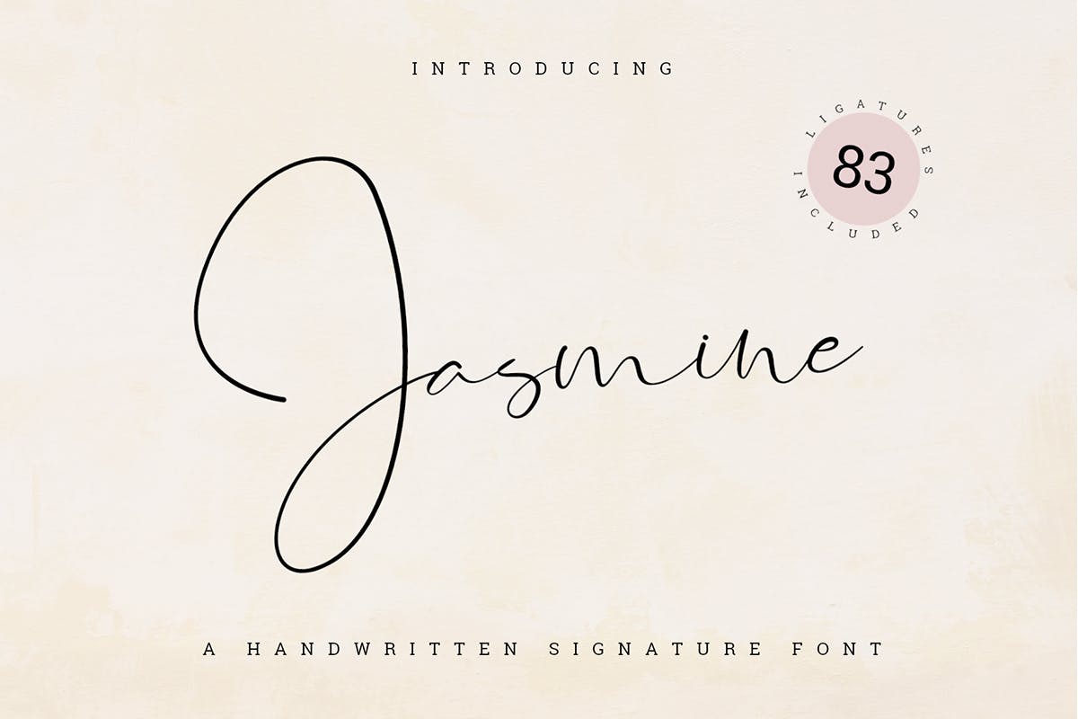 Free Jasmine Signature Font