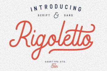 Free Rigoletto Script Font