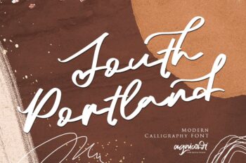 Free South Portland Script Font