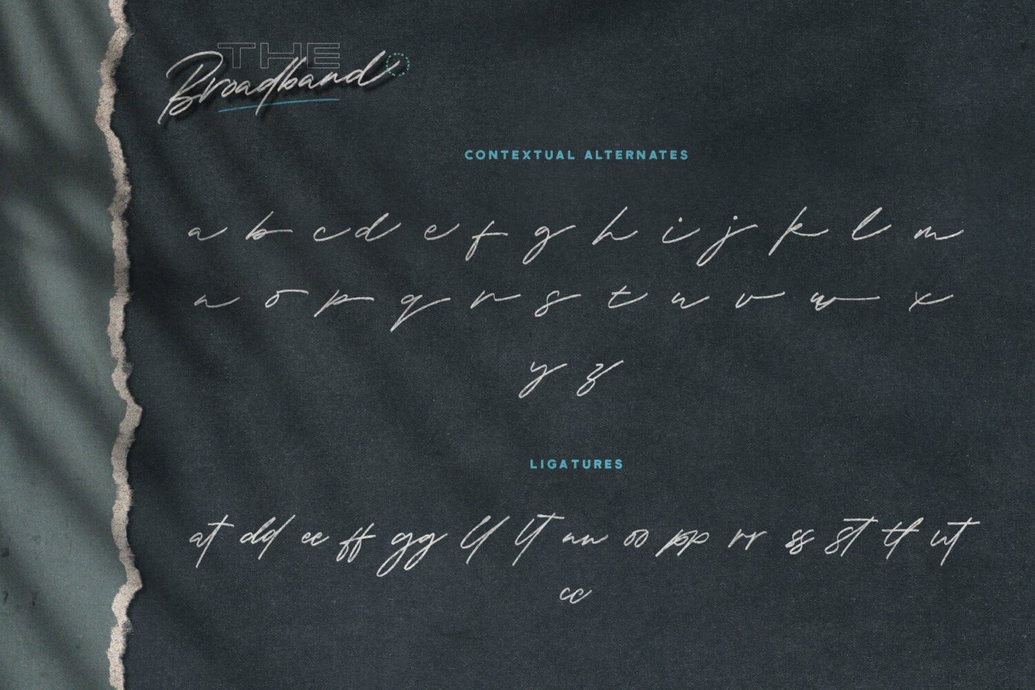 Free The Broadband Script Font