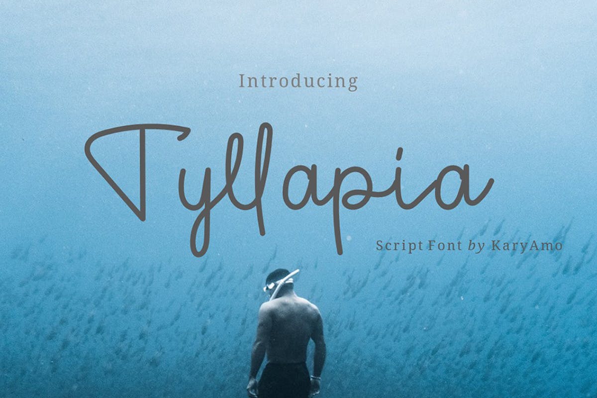 Free Tyllapia Demo Font
