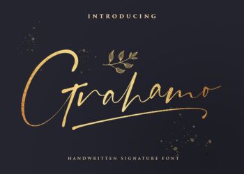 Grahamo – Luxury Script Font