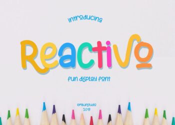 Reactivo Fun Display Font
