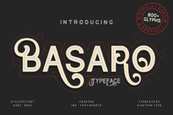 Basaro Free Font