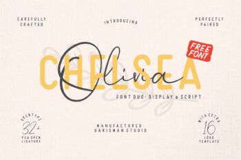 Chelsea Olivia Free Font