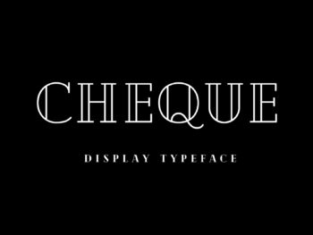 Cheque
