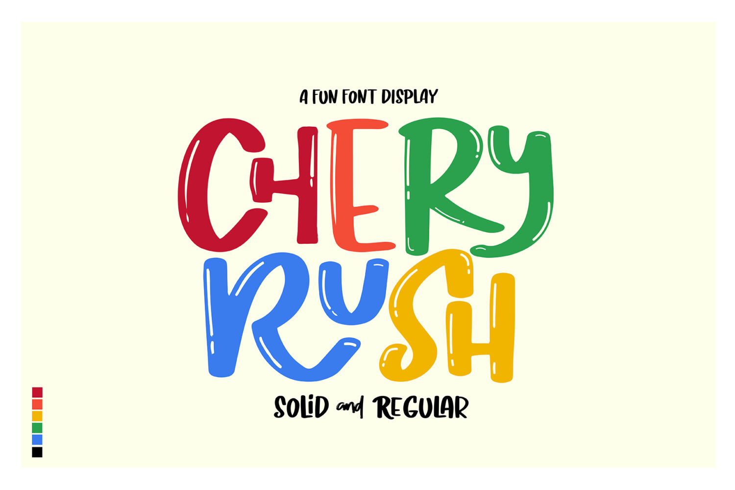 Chery Rush Free Font