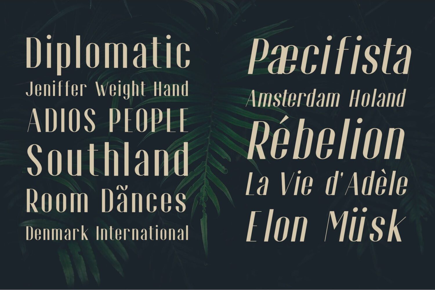Espoir Font Family