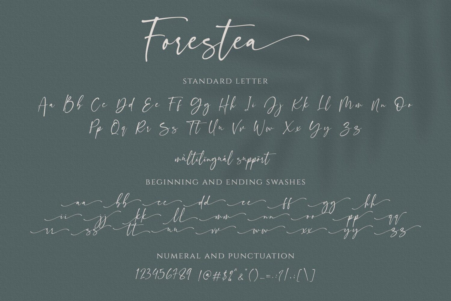 Forestea Free Font