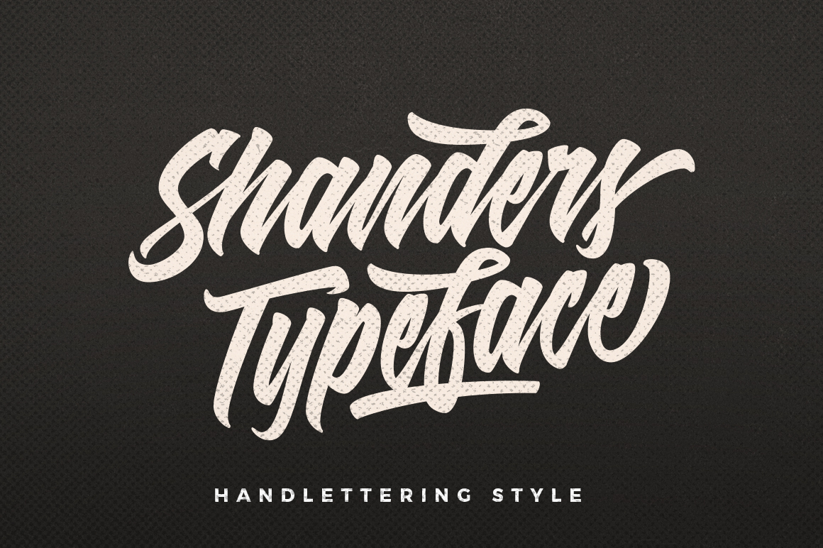 Shanders Free Font