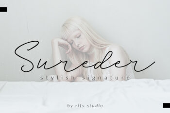 Sureder Stylish Script Font