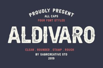 Aldivaro Free Font