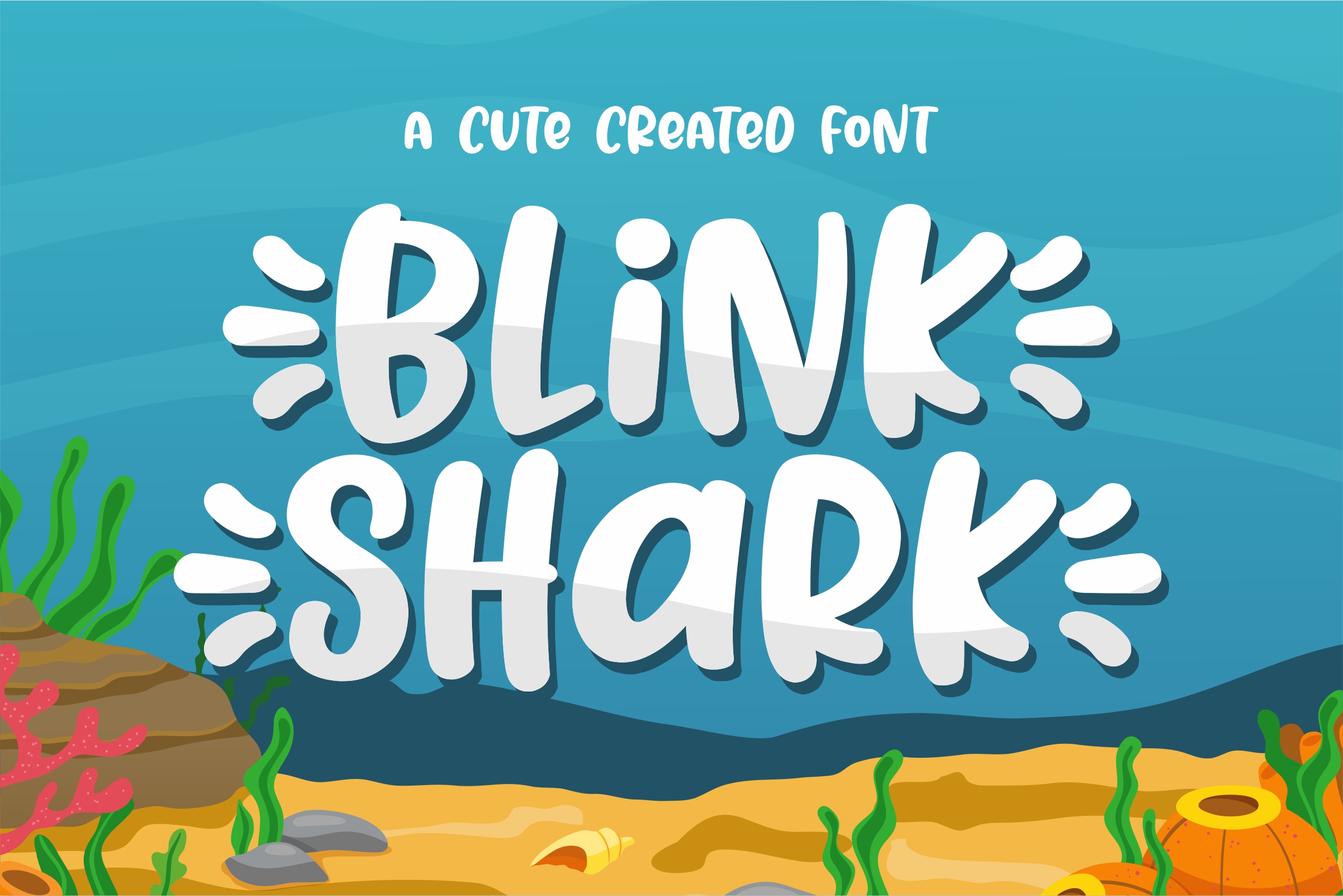 Blink Shark Free Font