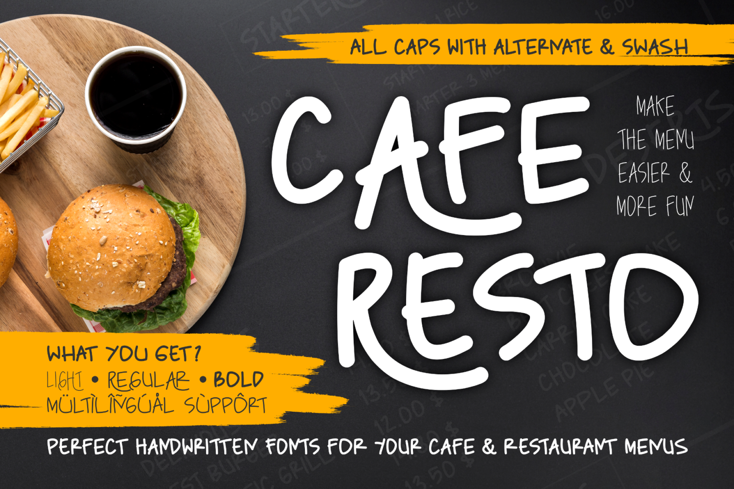 Caferesto Free Font