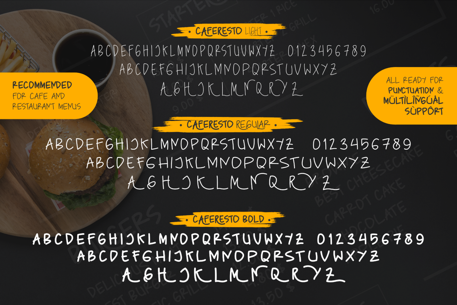 Caferesto Free Font