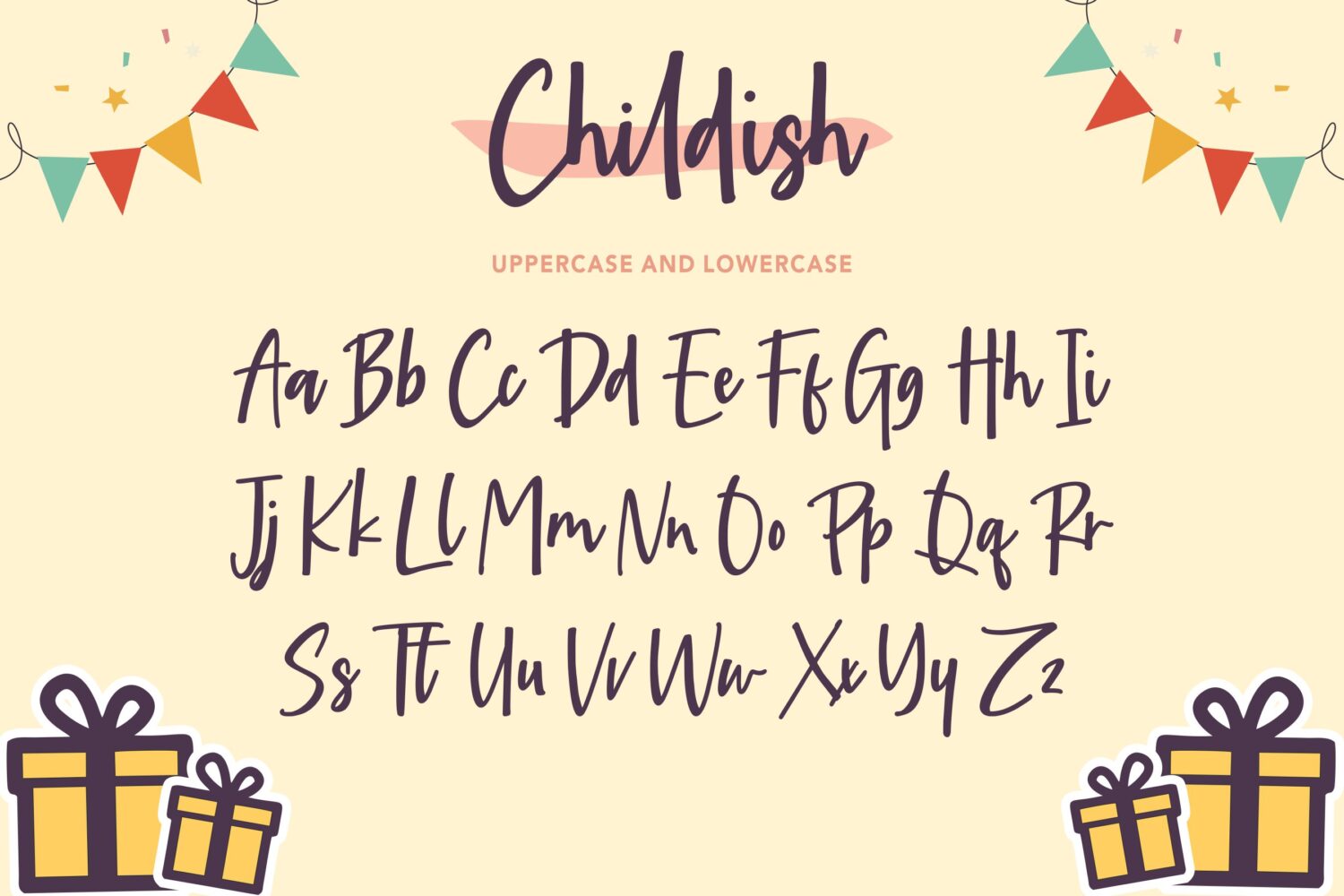 Childish Sweet Handwritten Free Font