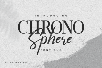 Chrono Sphere Free Font Duo