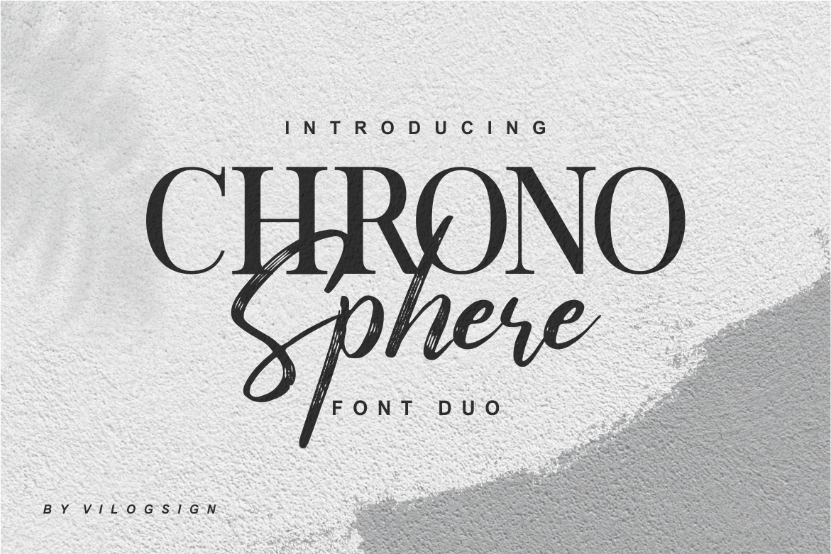 Chrono Sphere Free Font Duo