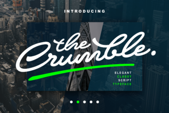 Crumble Free Font