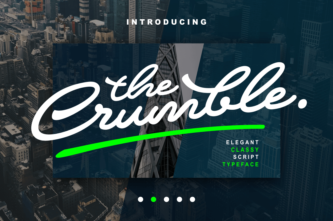 Crumble Free Font