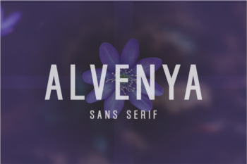 Free Font Alvenya