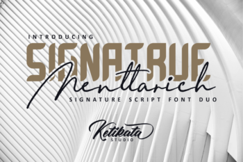 Free Font Menttarich