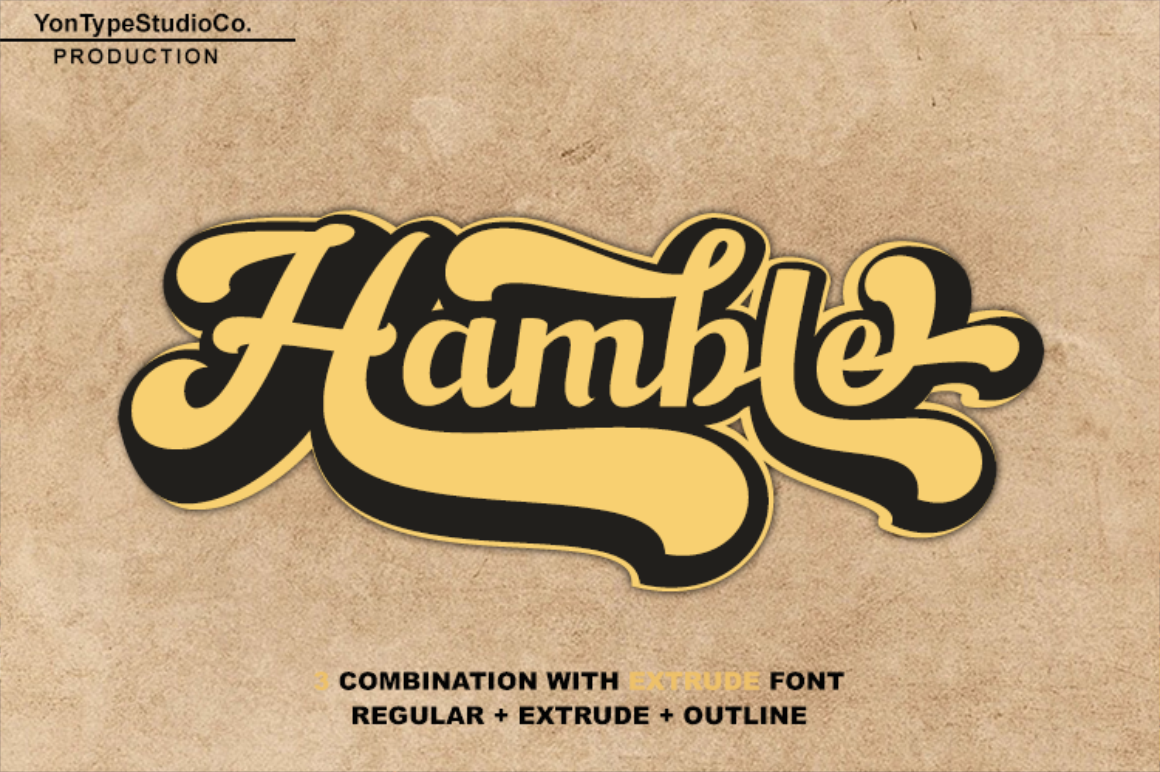 Hamble Font Free Font