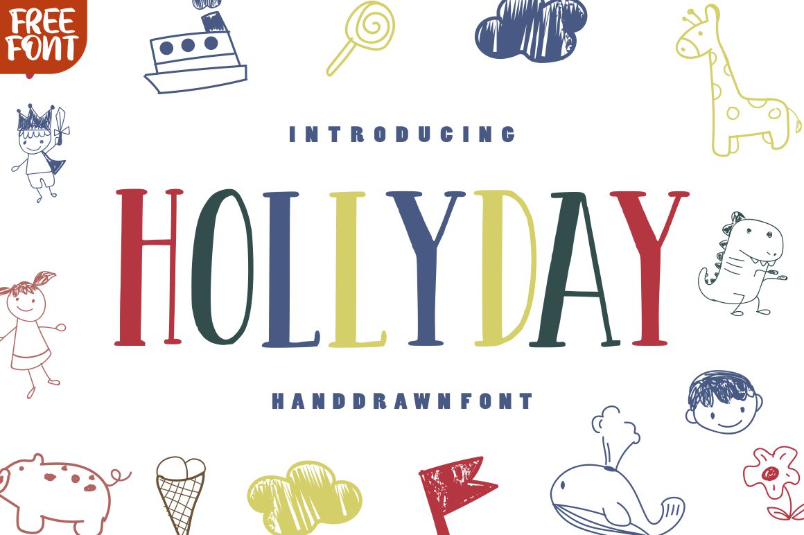 Hollyday Free Font