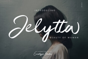 Jelytta Free Font