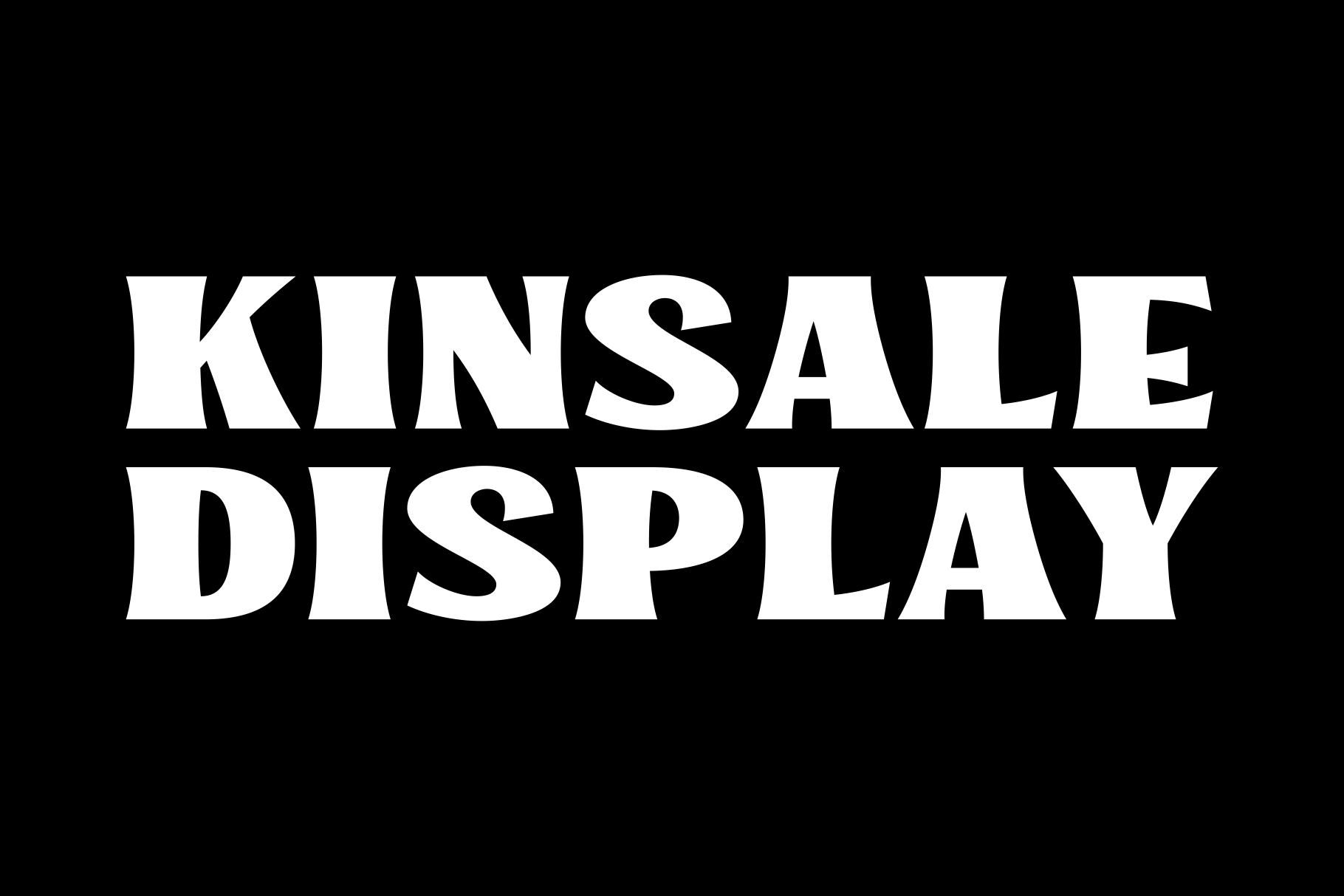 Kinsale Display Free Font