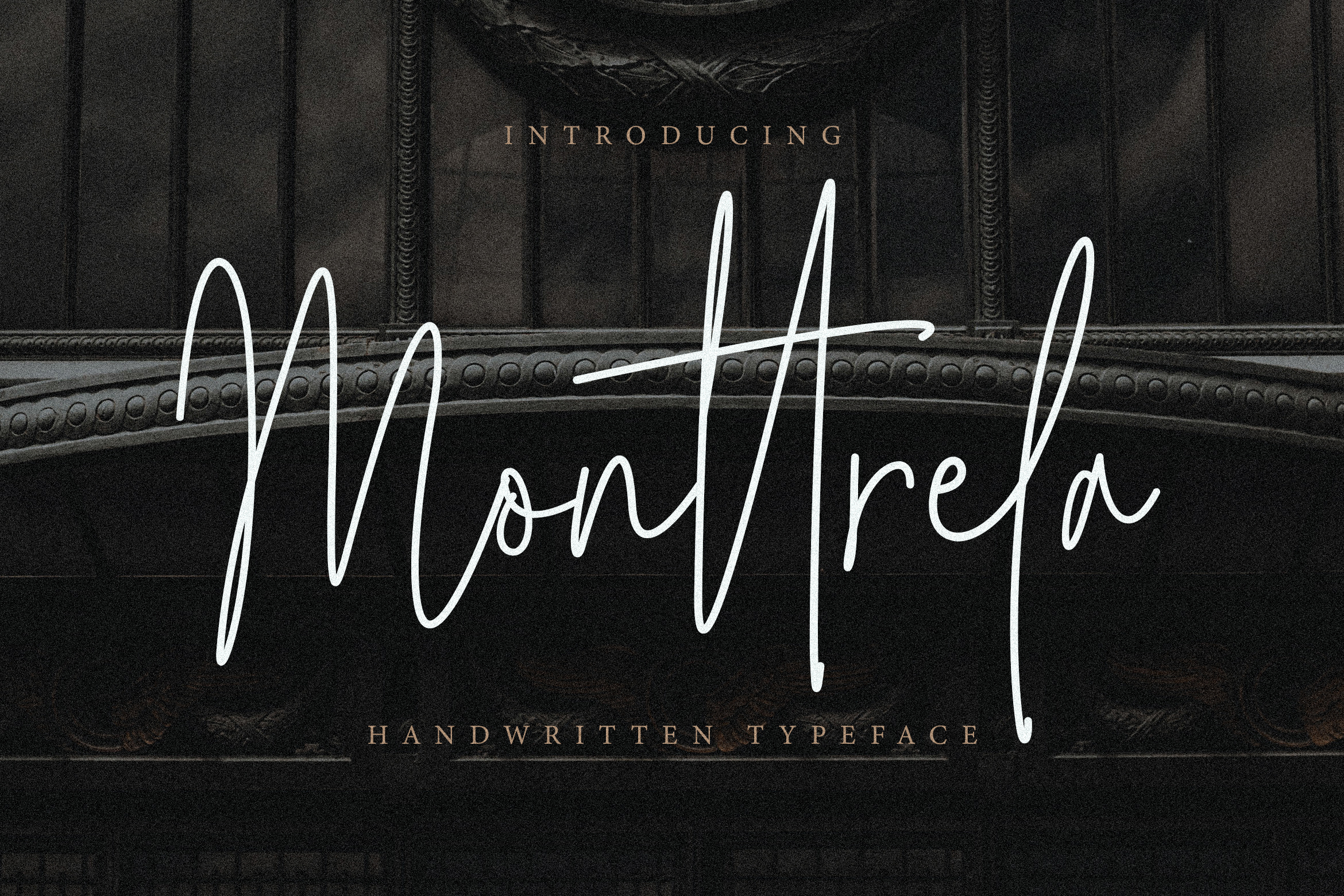 Monttrela Free Handwritten Font