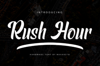 Rush Hour Free Font