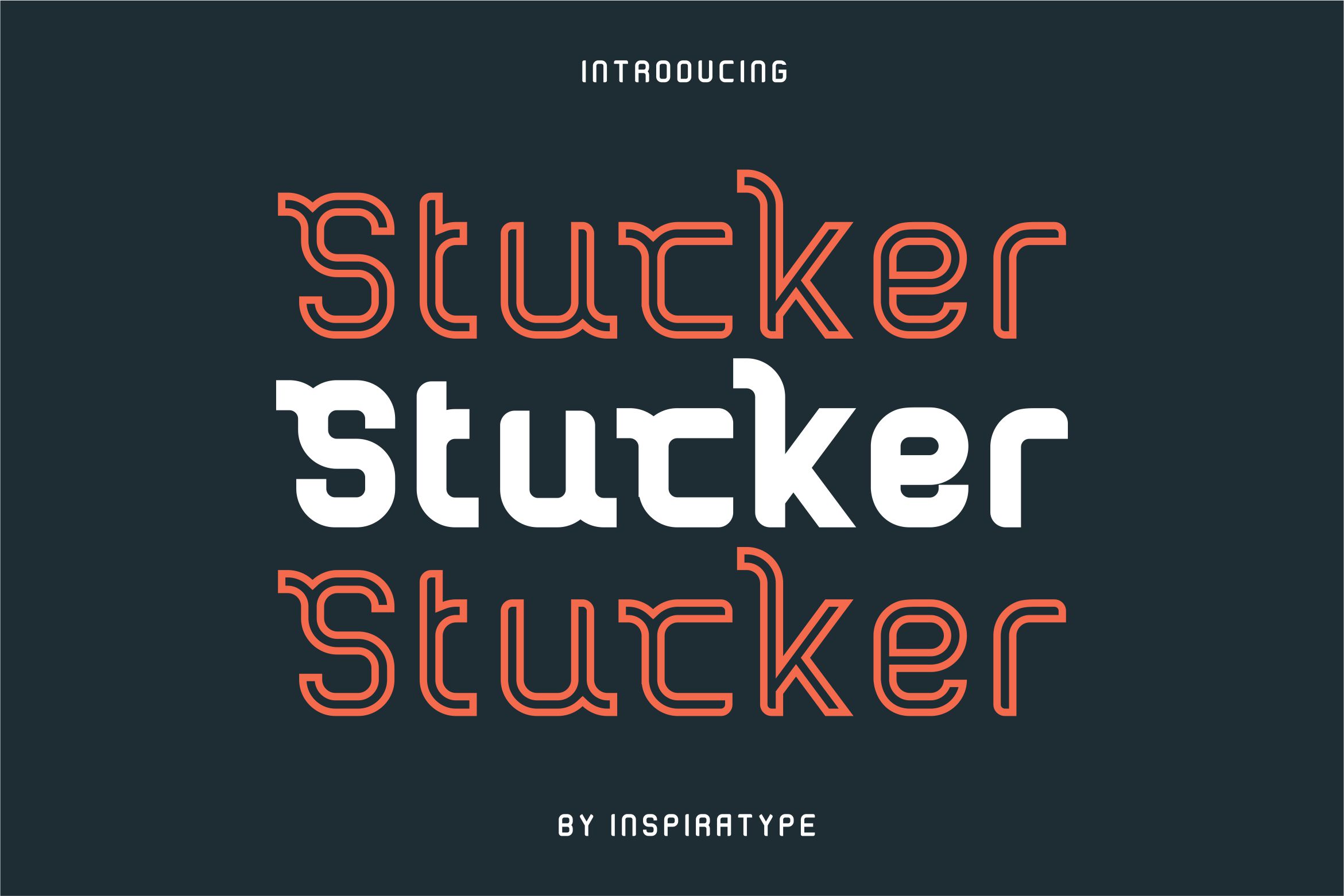 Stucker Free Font
