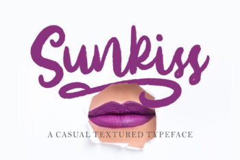 Sunkiss Free Font