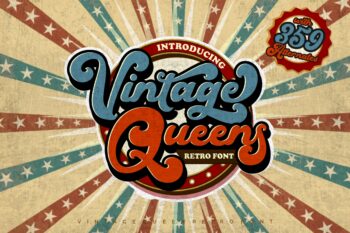 Vintage Queens Free Font