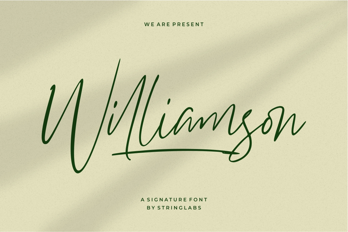 Williamson Free Font