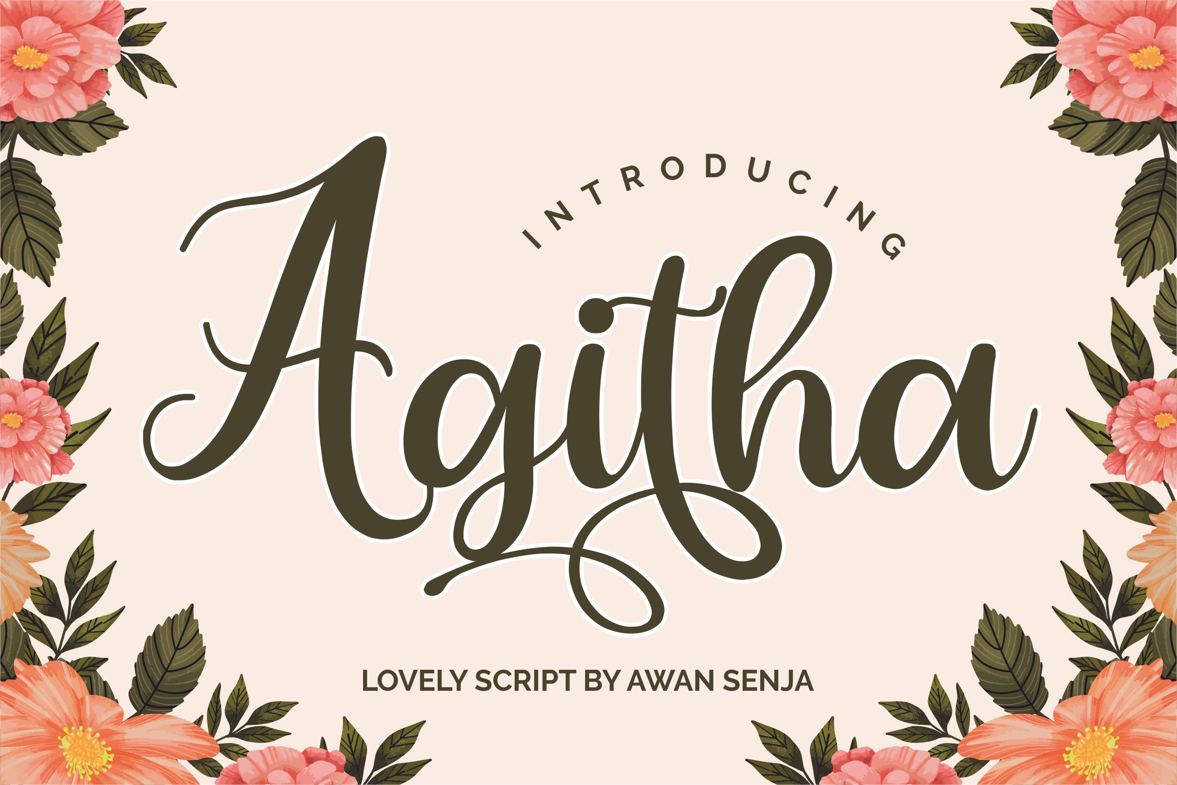 Agitha Free Font