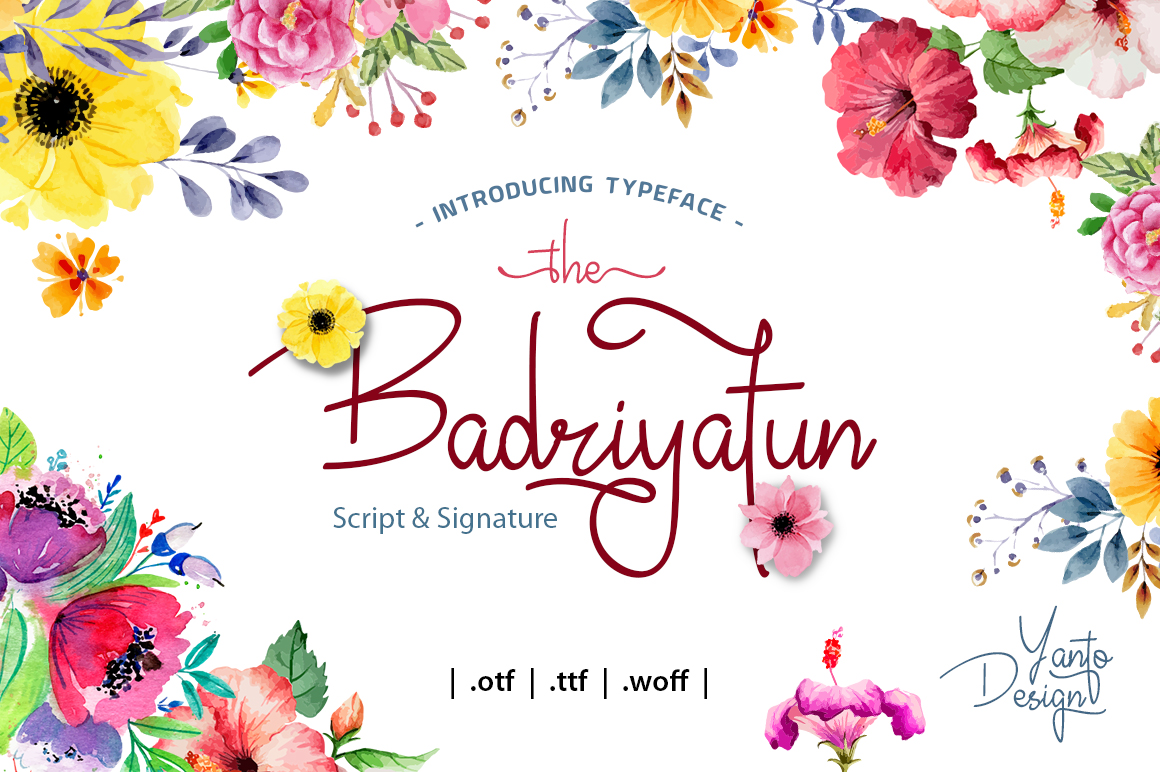 Badriyatun Free Font